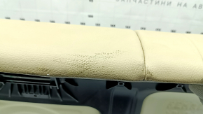Pernă banchetă spate BMW 5 F10 14-16 Dakota bej piele Venetobeige, încălzită, necesită curățare, zgârieturi