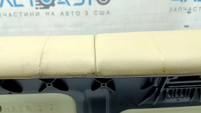 Pernă banchetă spate BMW 5 F10 14-16 Dakota bej piele Venetobeige, încălzită, necesită curățare, zgârieturi