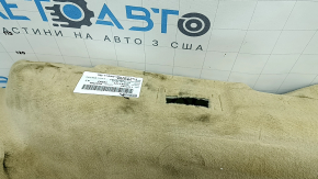 Покрытие пола заднее BMW 5 F10 14-16 бежевое Venetobeige, под химчистку