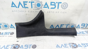 Накладка порога задняя правая внутренняя Mercedes C-class W205 15-18 черная, царапины