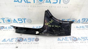 Накладка порога задняя правая внутренняя Mercedes C-class W205 15-18 черная, царапины