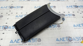 Подлокотник центральной консоли Mercedes C-class W205 15-21 кожа черная, с подсветкой, с накладкой, под химчистку, контакт с водой, царапина