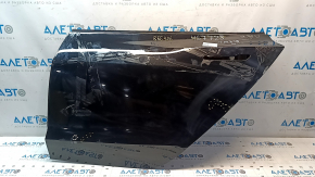 Дверь голая задняя левая Tesla Model 3 18-20 черный PBSB, вздулась краска, царапины