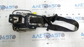Водительский ремень безопасности Mercedes C-class W205 19-21 черный, ржавый пиропатрон, контакт с водой, под химчистку