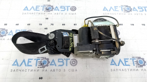 Centură de siguranță pasager Mercedes Clasa C W205 15-18, neagră, amortizor ruginit, contact cu apa, curățare chimică