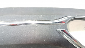 Губа заднего бампера Mercedes C-class W205 300/350e/350h/400 19-21 без парктроник, с молдингом, царапины