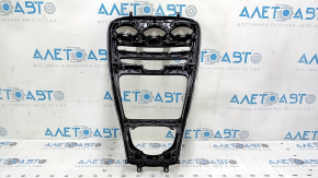 Накладка центральной консоли Mercedes C-class W205 15-21 под темное дерево, тип 2