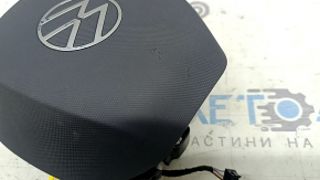 Подушка безопасности airbag в руль водительская VW Atlas 21-26 черная, царапины
