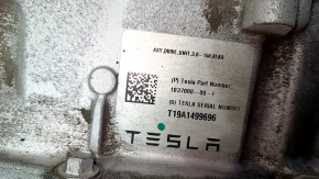 Электродвигатель задний Tesla Model X 16-21 AWD 136к порван сайлентблок, микротрещины сайлетблока