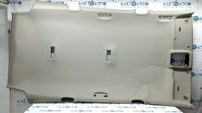 Обшивка потолка VW Atlas 24-26 без панорамы, серая, заломы, царапины, под чистку, сломаны крепления