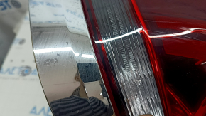 Фонарь внешний крыло левый VW Atlas 24-26 LED с хром молдингом, царапины