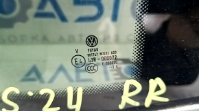 Geam fix spate dreapta pentru VW Atlas 18-25, nuanță verde, 1 crom