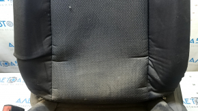 Водительское сиденье VW Jetta 19-21 без airbag, механическое, ткань черная, под чистку, замято