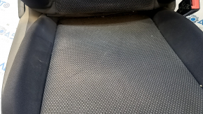 Пассажирское сиденье VW Jetta 19-21 без airbag, механическое, ткань черная, под чистку, замята