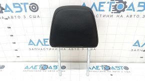 Подголовник 2 ряда левый VW Atlas 24-26 кожа черная белая строчка