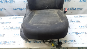 Пассажирское сиденье VW Jetta 11-16 USA без airbag, механическое, ткань черная с черной вставкой, под чистку