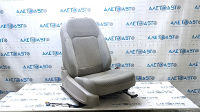 Пассажирское сиденье VW Passat b7 12-15 USA без airbag, механическое, ткань серая, под чистку