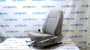Водительское сиденье VW Passat b8 16-19 USA без airbag, механическое, ткань серая, под химчистку