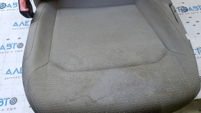 Водительское сиденье VW Passat b8 16-19 USA без airbag, механическое, ткань серая, под химчистку