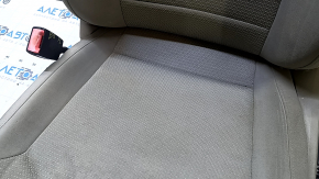 Водительское сиденье VW Passat b8 16-19 USA без airbag, механическое, ткань серая, под химчистку