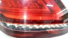 Фонарь левый Mercedes C-class W205 19-21 LED повреждение водой, облез отражатель, царапины