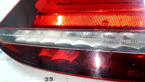 Фонарь правый Mercedes C-class W205 19-21 LED повреждение водой, облез отражатель, царапины