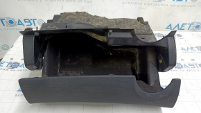 Перчаточный ящик, бардачок Mercedes C-class W205 15-21 черный, 2 части, царапины, контакт с водой