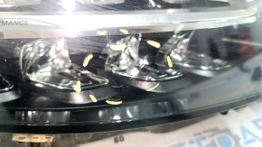 Фара передняя правая в сборе Mercedes C-class W205 19-21 LED с уплотнителем, песок, скол, царапины