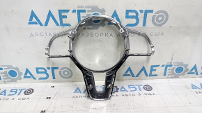 Накладка руля Mercedes C-class W205 19-21 хром
