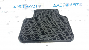 Covoraș interior spate stânga pentru VW Atlas 18-25, cauciuc negru