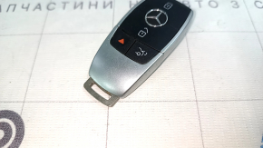 Ключ smart Mercedes C-class W205 19-21 keyless, 4 кнопки, тычки