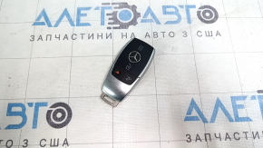 Ключ smart Mercedes C-class W205 19-21 keyless, 4 кнопки, тычки