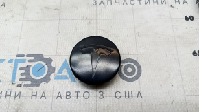 Центральный колпачок на диск Tesla Model X 16-21 тип2, черный, царапины