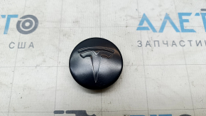 Центральный колпачок на диск Tesla Model X 16-21 тип2, черный