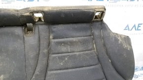 Подушка заднего ряда сидений 2 ряд Mercedes C-class W205 15-21 кожа темно-серая, перфорация, под химчистку