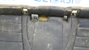 Подушка заднего ряда сидений 2 ряд Mercedes C-class W205 15-21 кожа темно-серая, перфорация, под химчистку