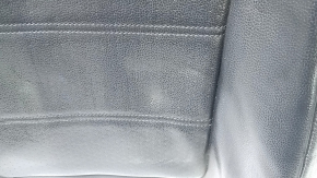 Обшивка спинки пассажирского сиденья VW Passat b7 12-15 USA кожа черная, перфорация, подогрев, замята
