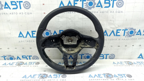 Руль голый Mercedes C-class W205 15-21 под лепестки, кожа черная, царапины, потерт, под химчистку