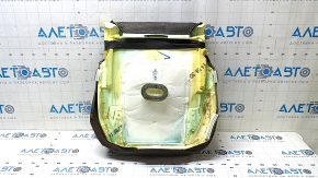 Tapițerie pernă scaun pasager Lincoln MKC 15 - piele maro, perforată, ventilată și încălzită, încrețită