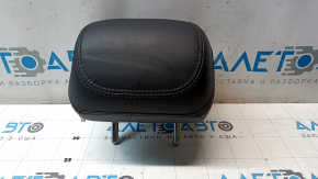 Tetieră centrală spate pentru Nissan Leaf 13-17, piele neagră