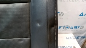 Спинка заднего ряда сидений Lexus ES300h ES350 13-14 кожа черная, вмятости
