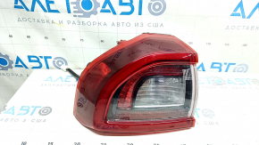 Фонарь внешний крыло левый Kia Niro 17-22 LED+галоген, царапины, рассохся уплотнитель