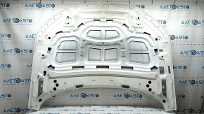 Капот голый Audi Q5 80A 18-24 алюминий, белый LY9C