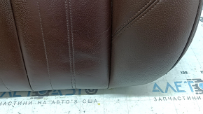 Спинка водительского сиденья Audi Q5 80A 18-20 кожа коричневая, подогрев, замята