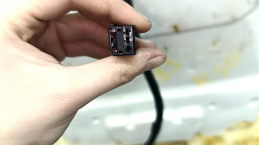 Подушка пассажирского сиденья Audi Q5 80A 18-20 кожа коричневая, подогрев, замята