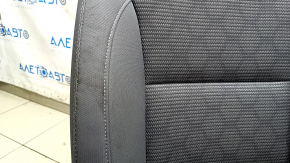 Водительское сидение Kia Niro 17-22 HEV, PHEV без AIRBAG, ткань, комбинированный серый, механическое, царапины, под химчистку, примята