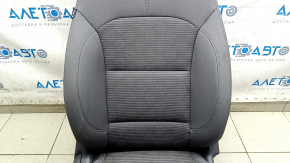 Пассажирское сидение Kia Niro 17-22 HEV, PHEV без AIRBAG, ткань, комбинированный серый, механическое, вмятины, царапины, под химчистку