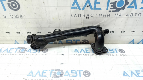 Трубка системы охлаждения левая Mercedes C-class W205 300 19-21 пластик