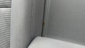 Banchetă spate, al doilea rând, dreapta sus, Kia Niro 17-22 HEV, PHEV, gri combinat, material textil, cu centură și cotieră
