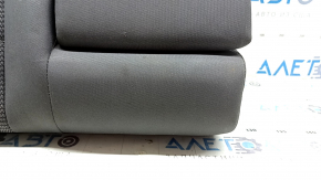 Banchetă spate, al doilea rând, dreapta sus, Kia Niro 17-22 HEV, PHEV, gri combinat, material textil, cu centură și cotieră